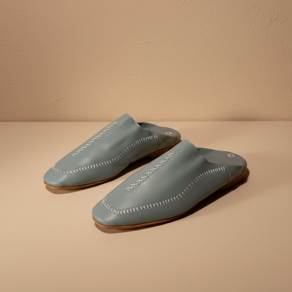 Cendros — Leather Babouches