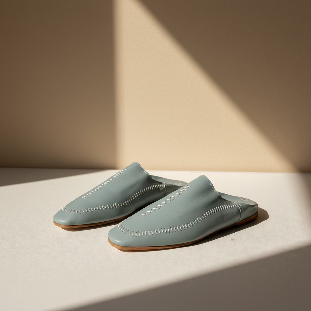Cendros — Leather Babouches