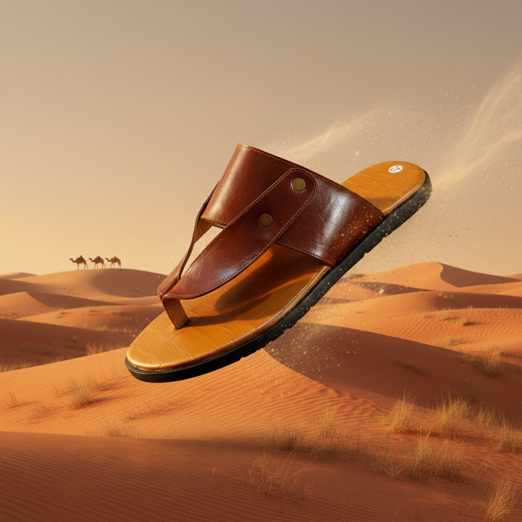 Kawseera – Hookaura Men’s Handcrafted Leather Sandals