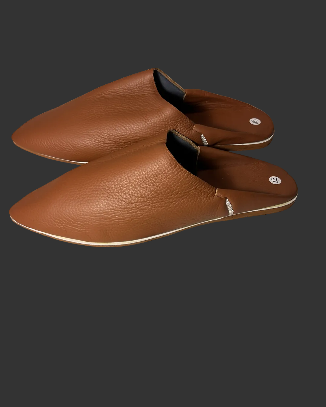 Kawseera Auraline – Men's Handcrafted Leather Moroccan Babouches