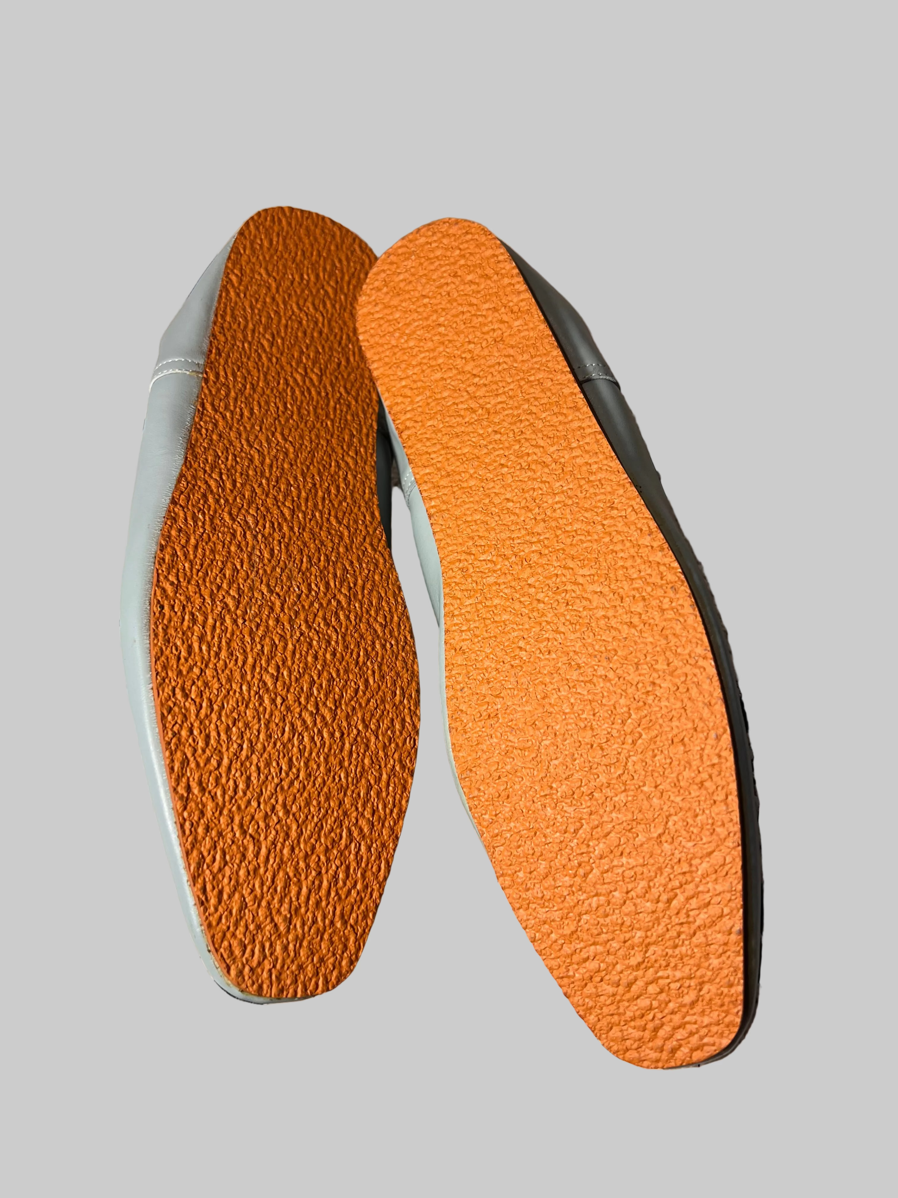 Kawseera Cendros – Men's Handcrafted Leather Moroccan Babouche