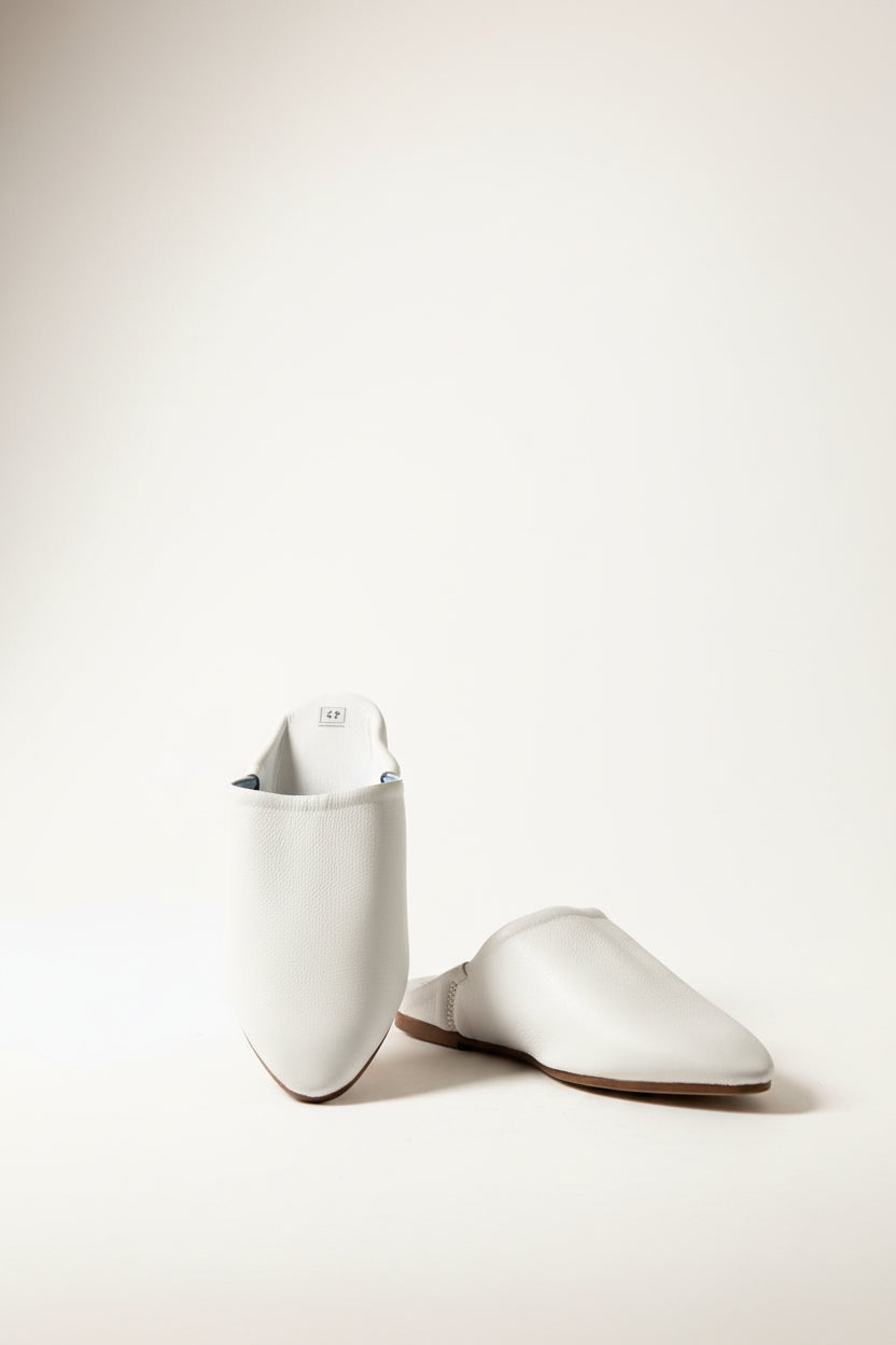 Kawseera Auraline – Men's Handcrafted Leather Moroccan Babouches