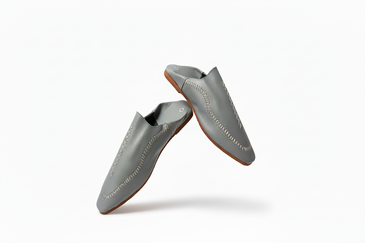 Cendros — Leather Babouches