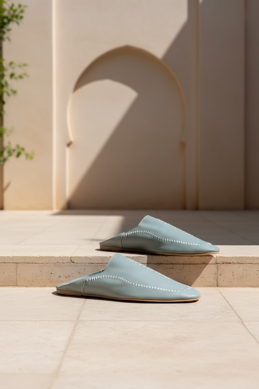 Cendros — Leather Babouches