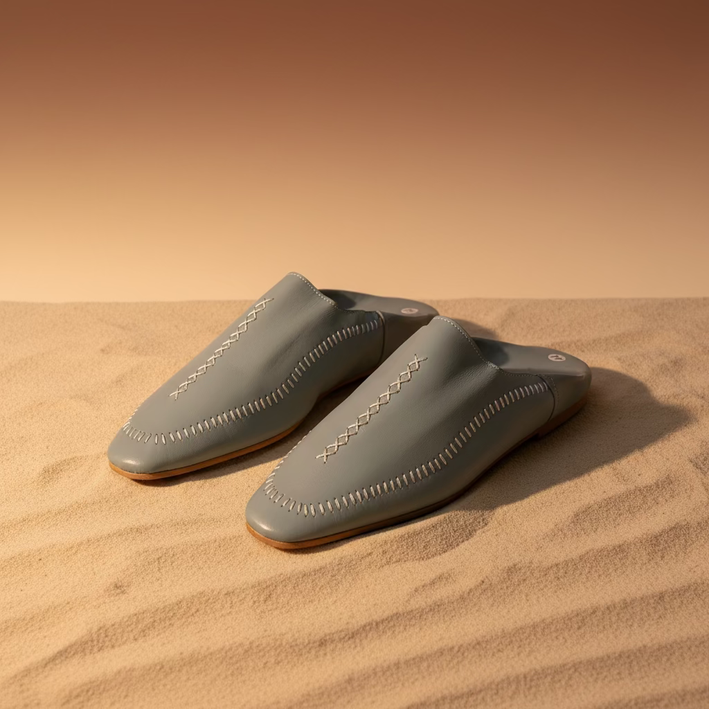 Cendros — Leather Babouches