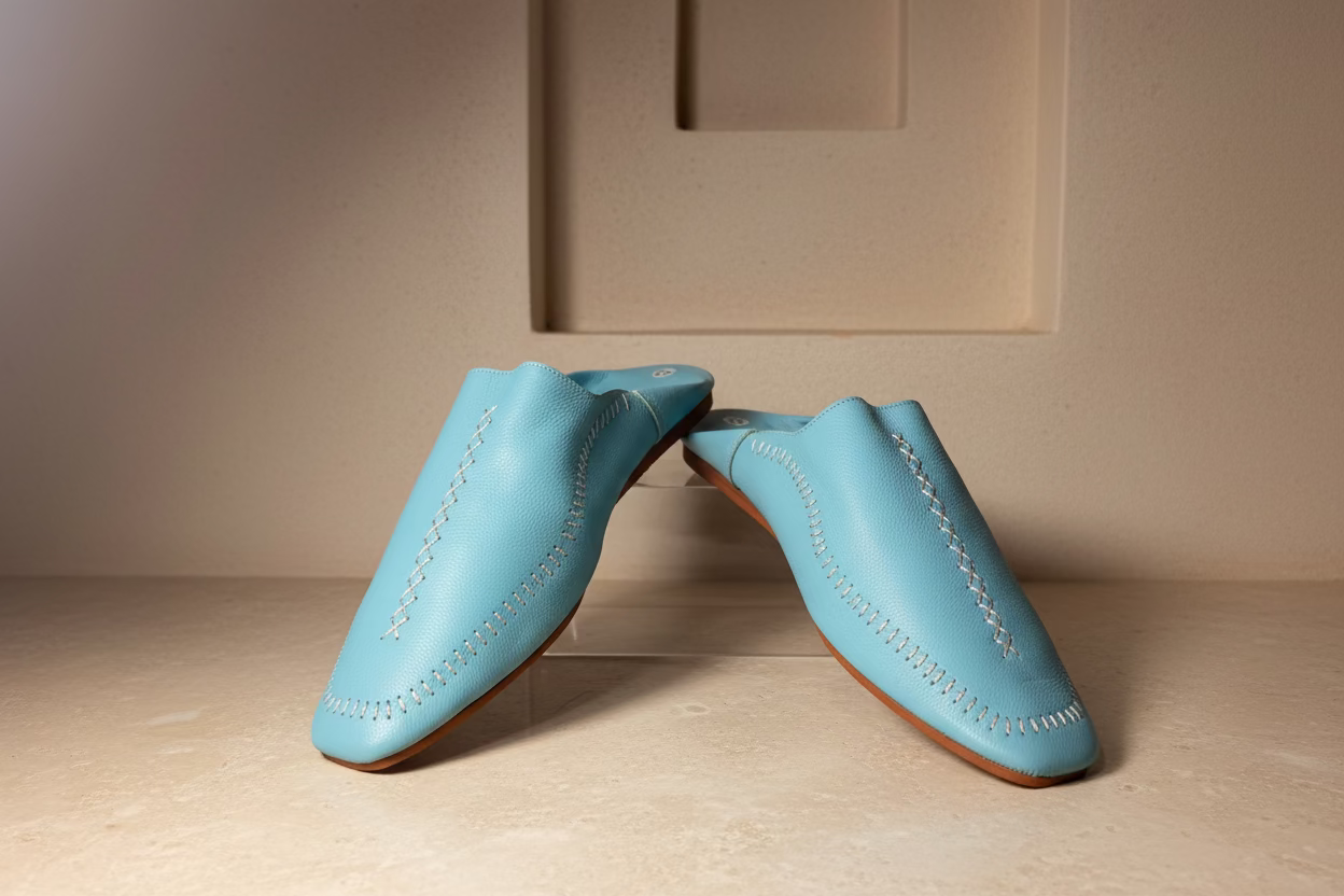 Cendros — Leather Babouches