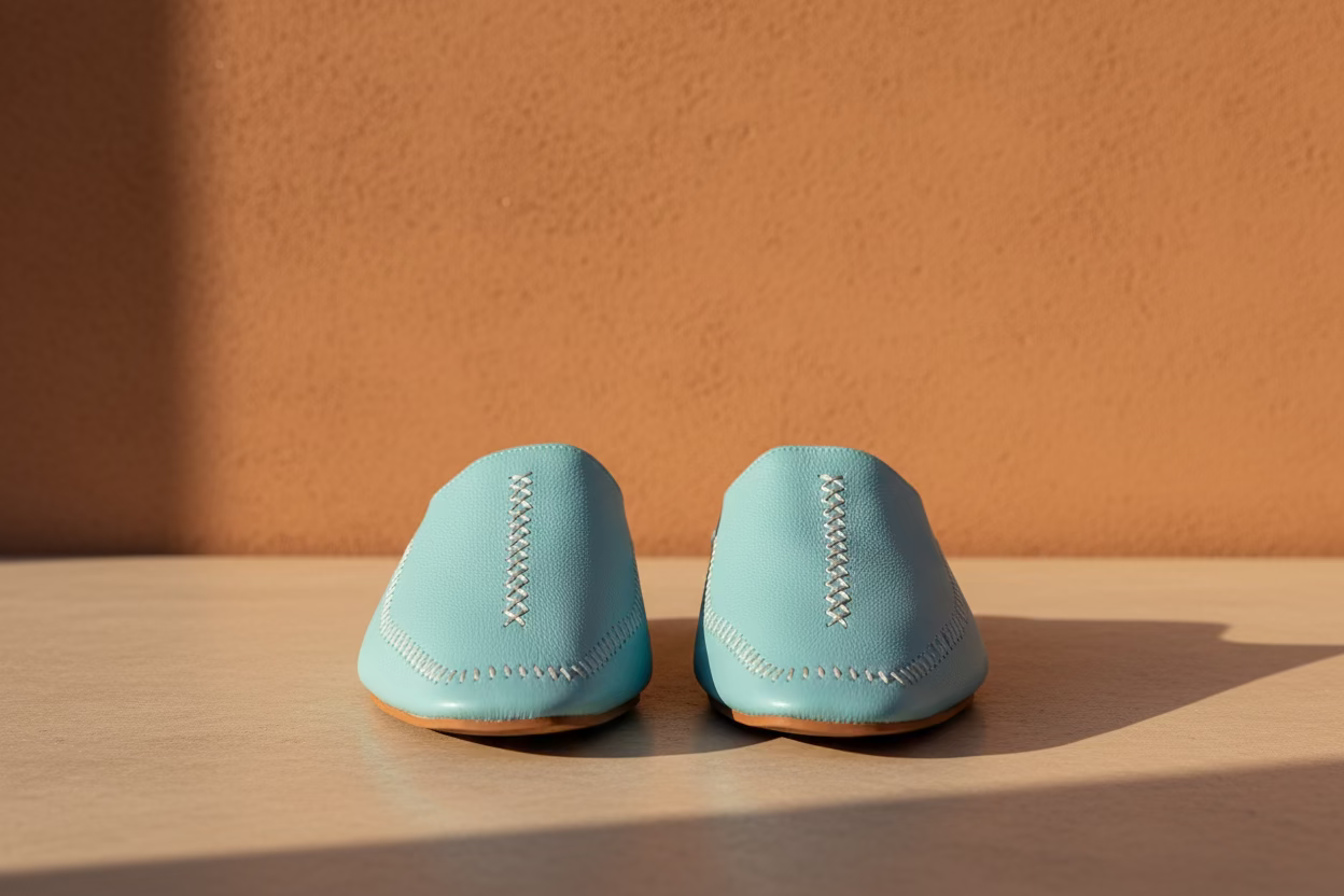 Cendros — Leather Babouches