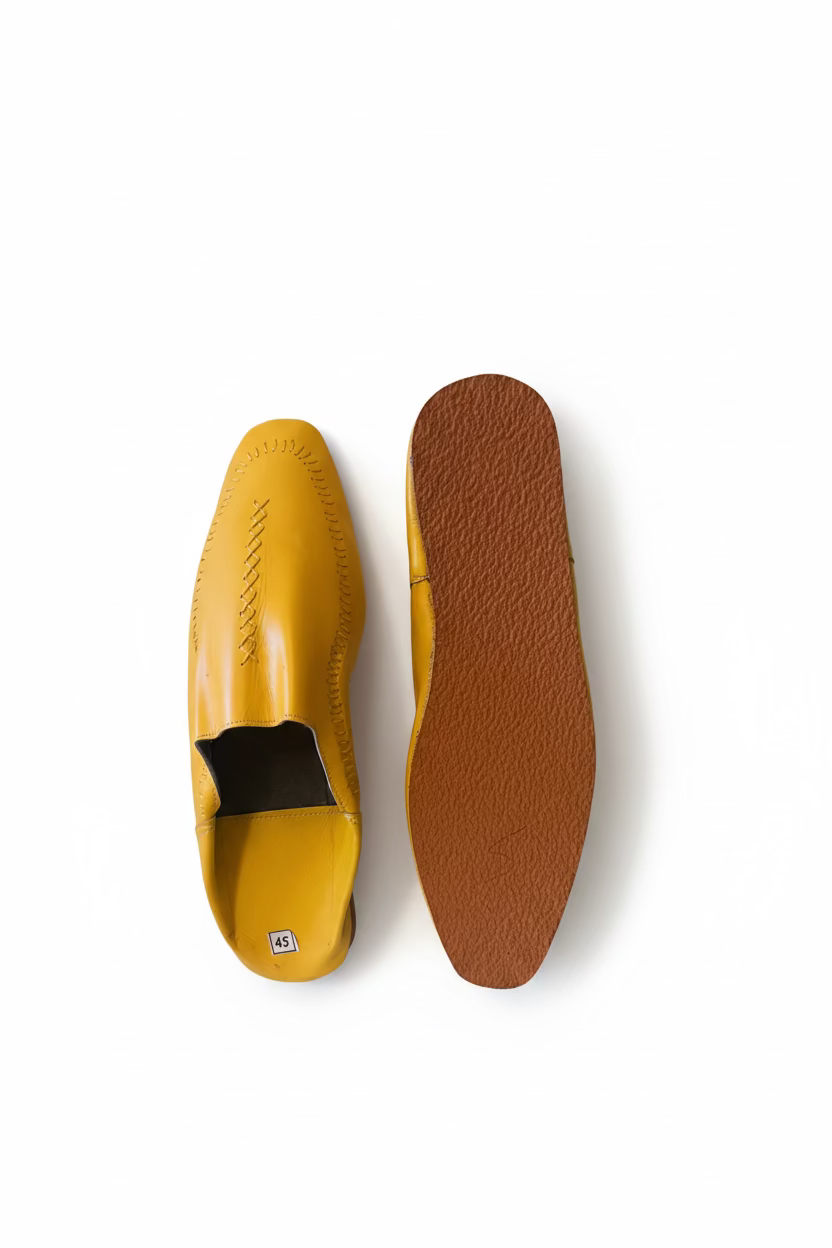 Cendros — Leather Babouches
