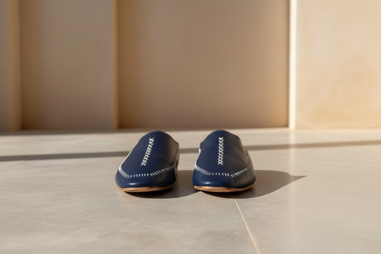Cendros — Leather Babouches