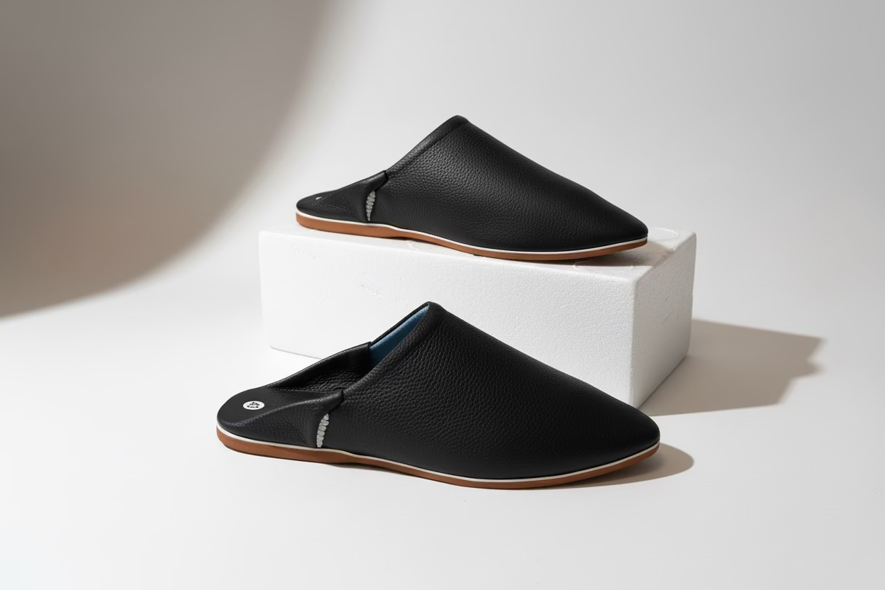 Auraline — Leather Babouches