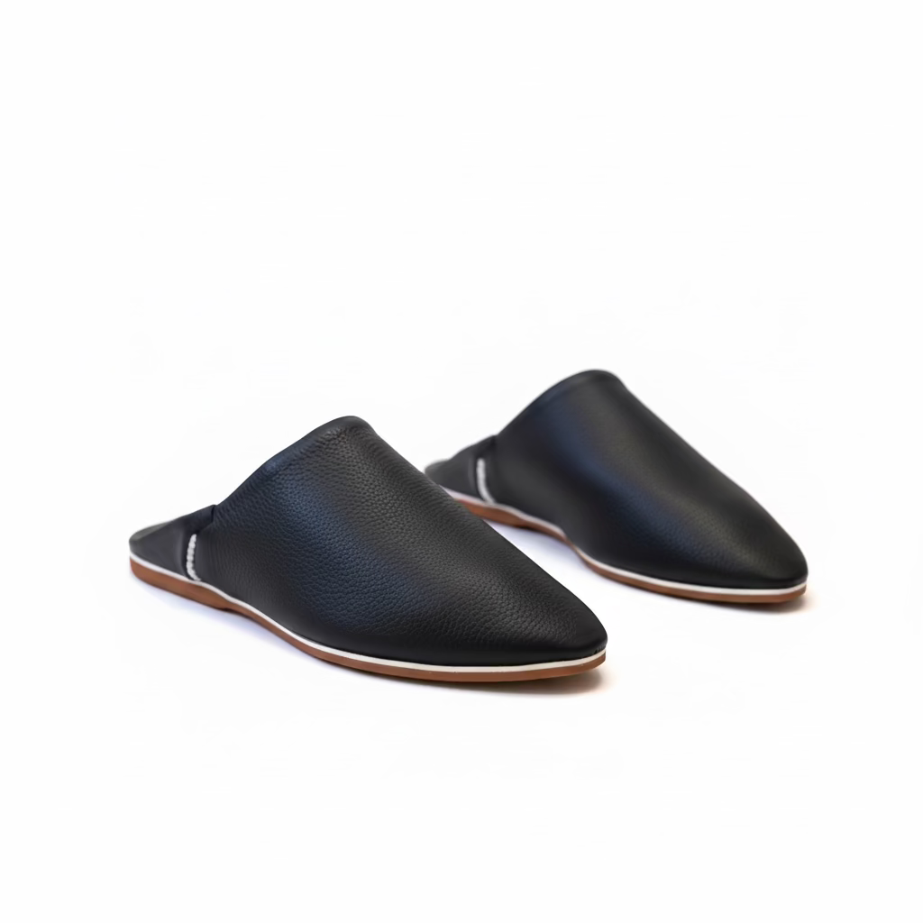 Auraline — Leather Babouches