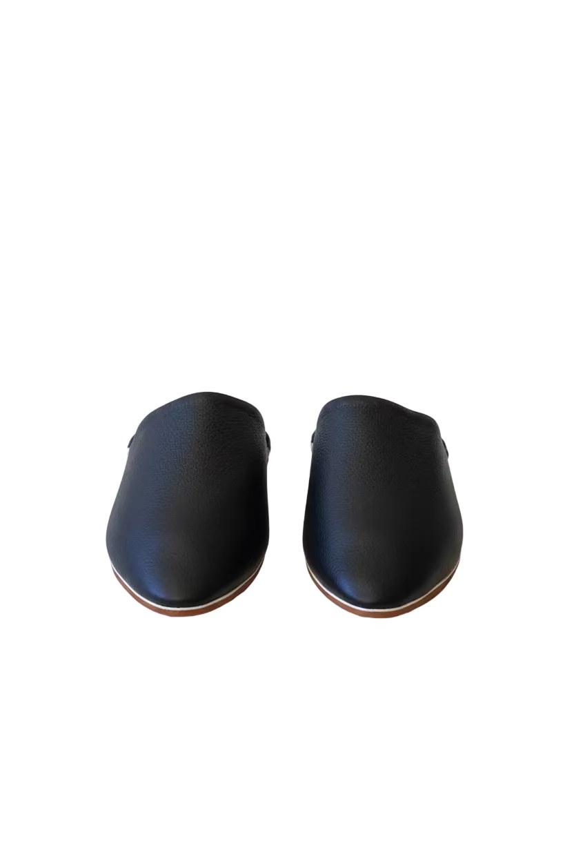 Auraline — Leather Babouches