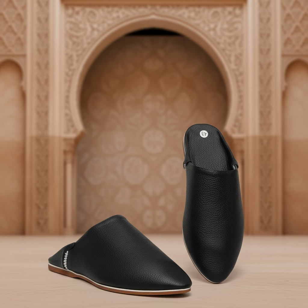 Auraline — Leather Babouches