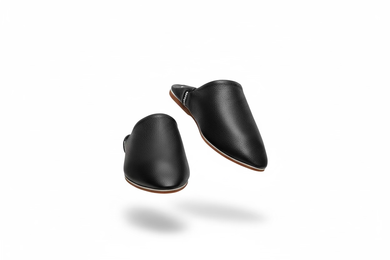 Auraline — Leather Babouches