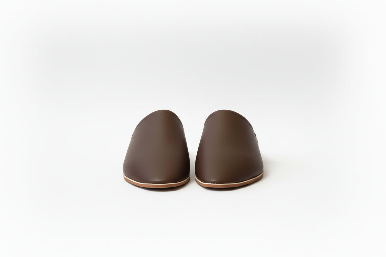 Auraline — Leather Babouches