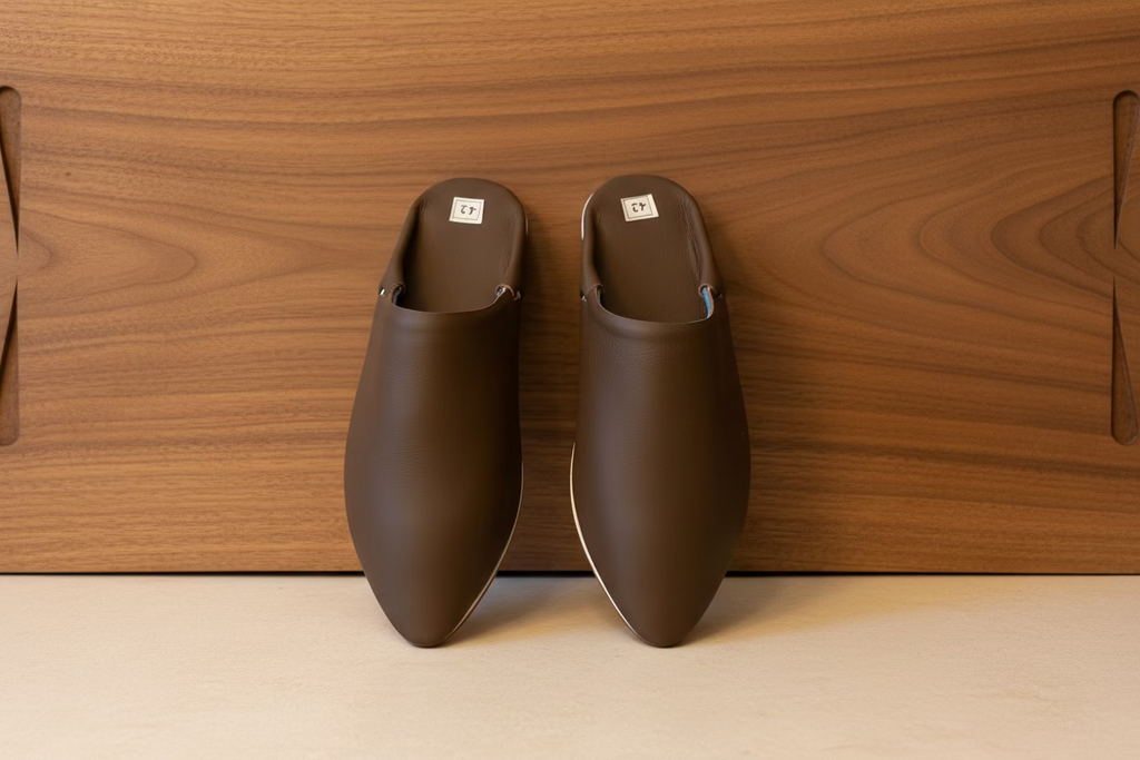 Auraline — Leather Babouches
