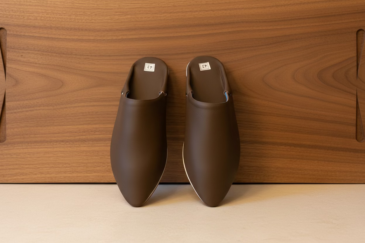 Auraline — Leather Babouches