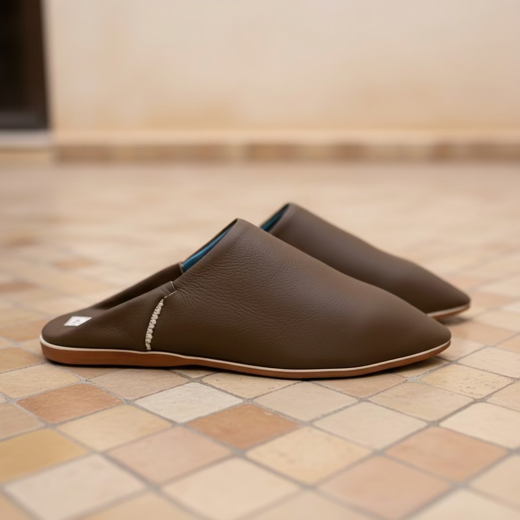 Auraline — Leather Babouches