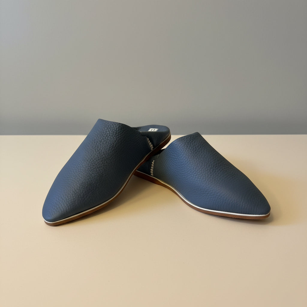 Auraline — Leather Babouches