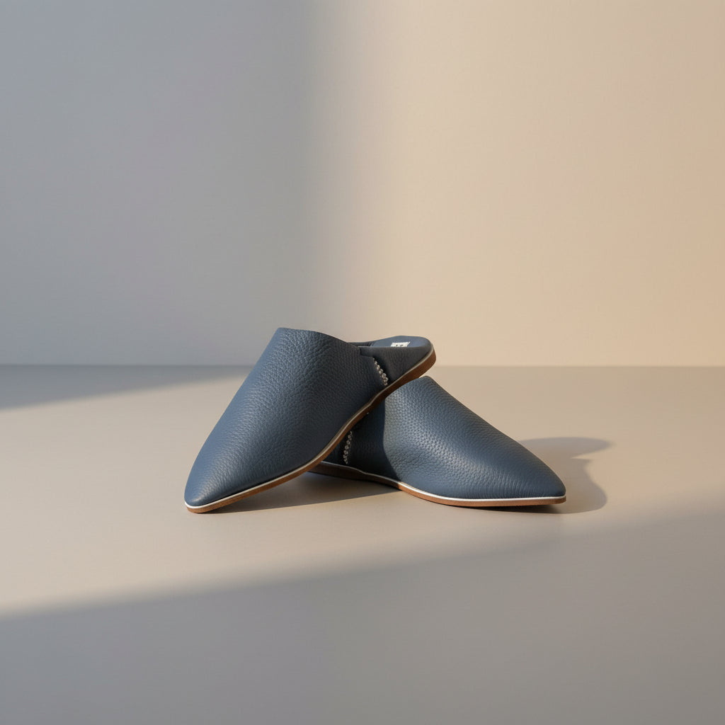 Auraline — Leather Babouches