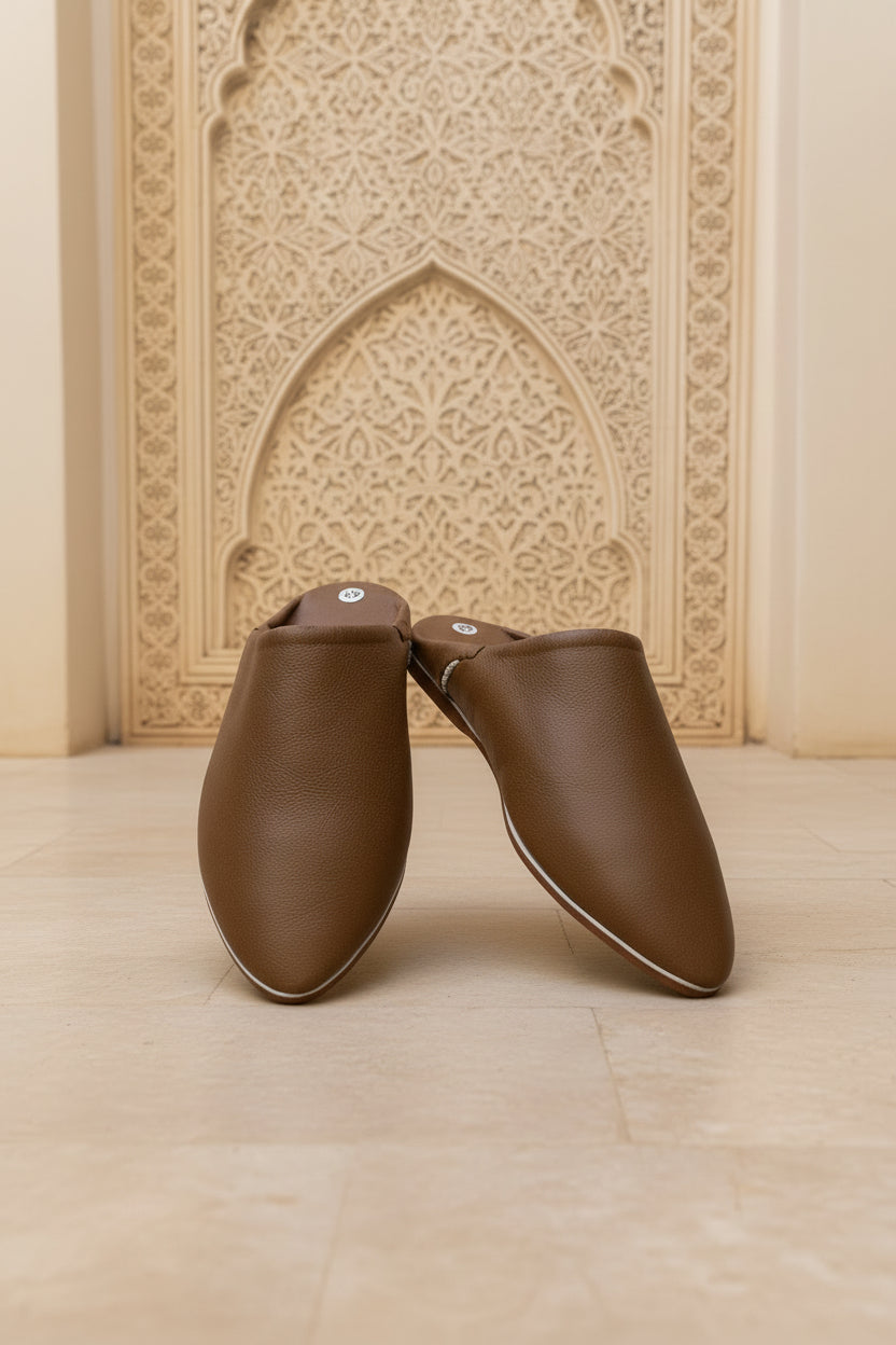 Auraline — Leather Babouches