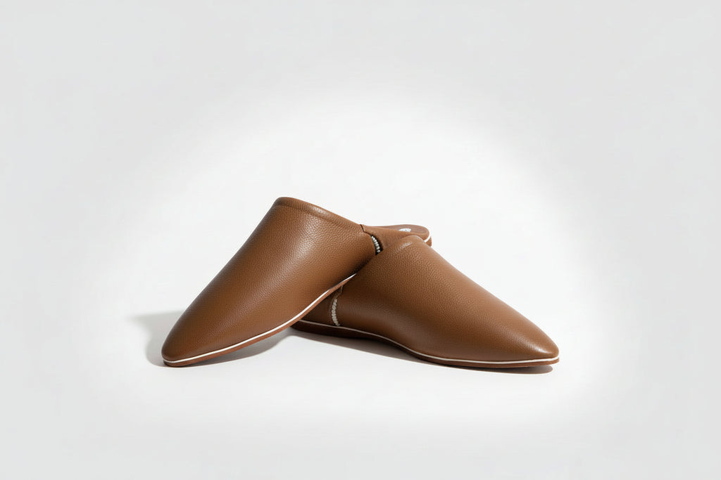 Auraline — Leather Babouches