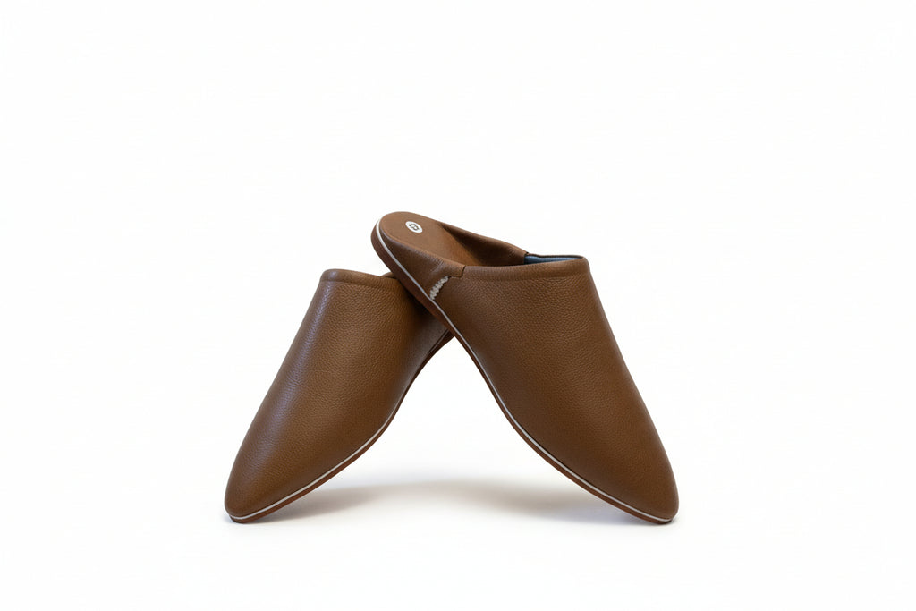 Auraline — Leather Babouches