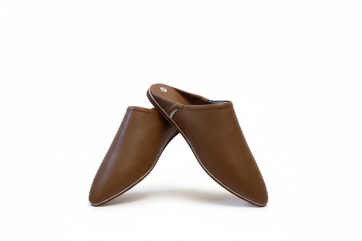 Auraline — Leather Babouches