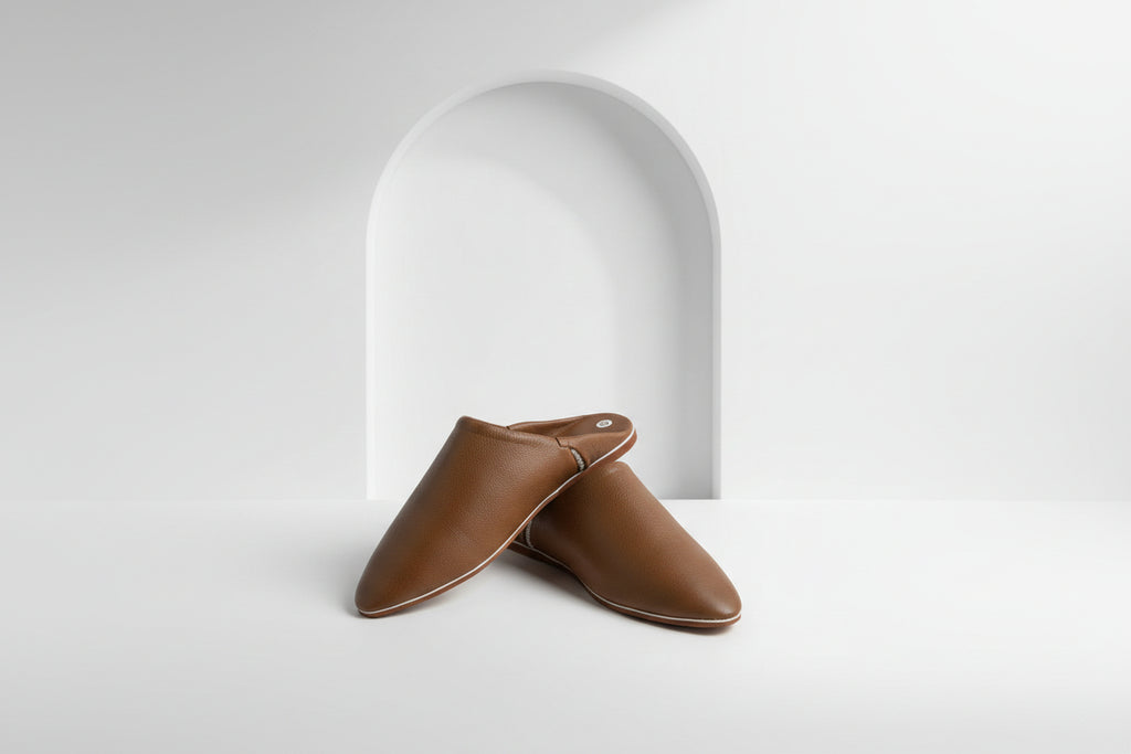 Auraline — Leather Babouches