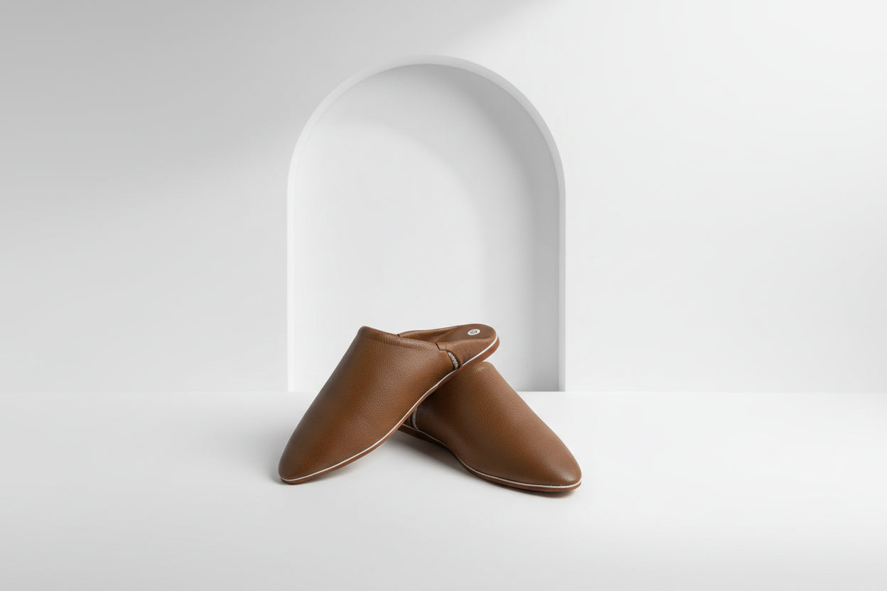 Auraline — Leather Babouches