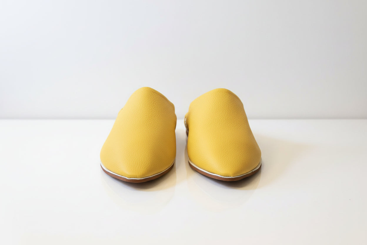 Auraline — Leather Babouches