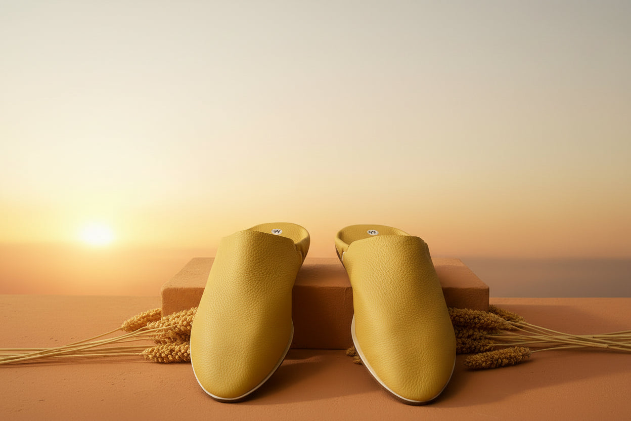 Auraline — Leather Babouches