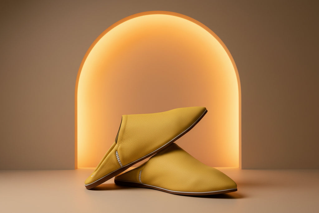 Auraline — Leather Babouches