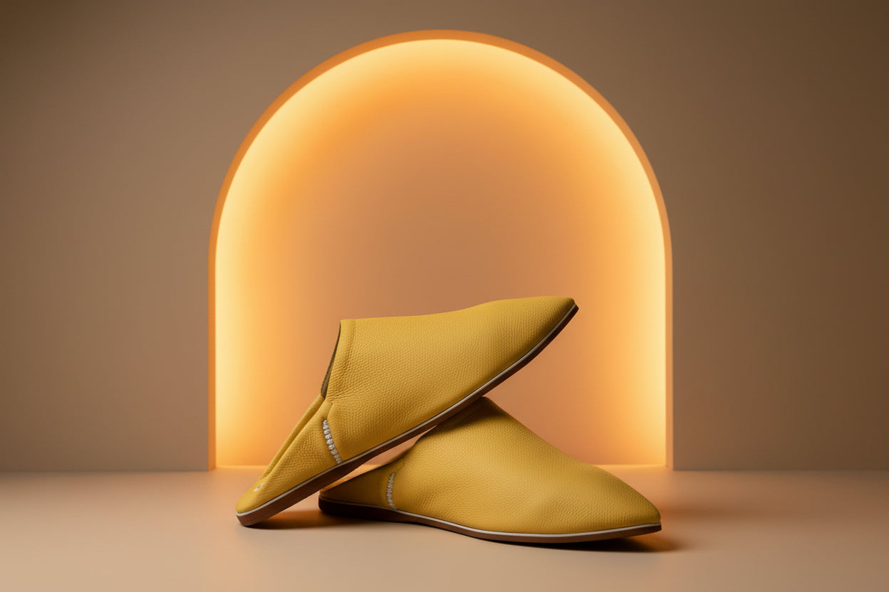 Auraline — Leather Babouches