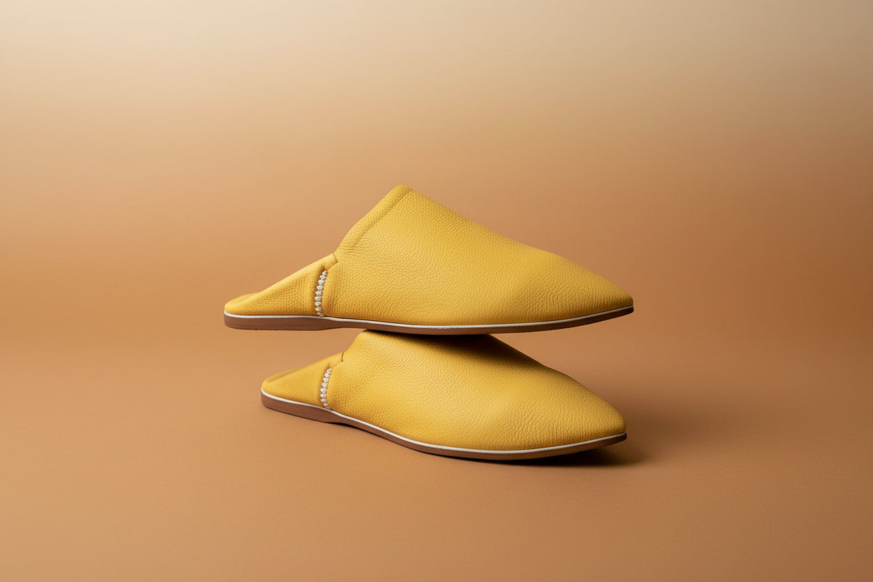 Auraline — Leather Babouches