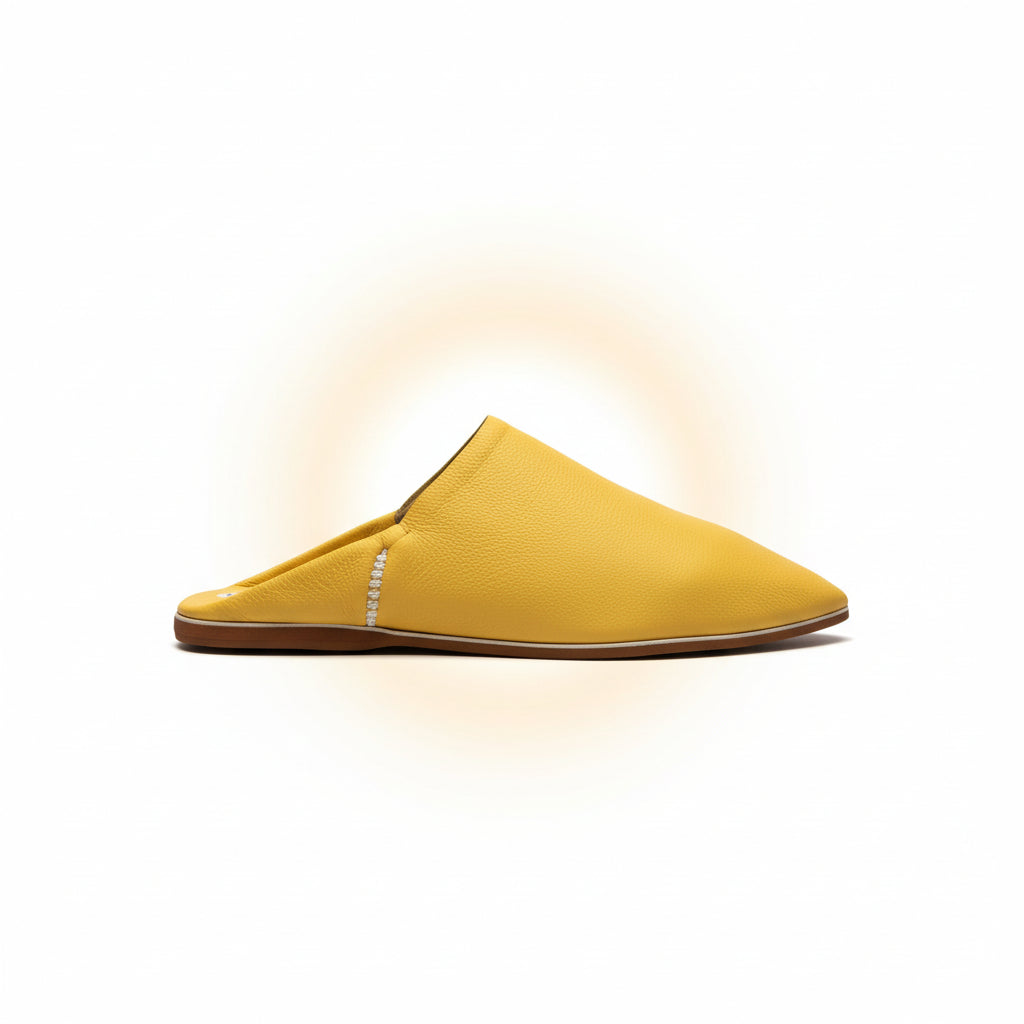 Auraline — Leather Babouches