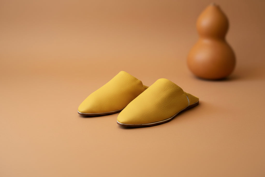 Auraline — Leather Babouches