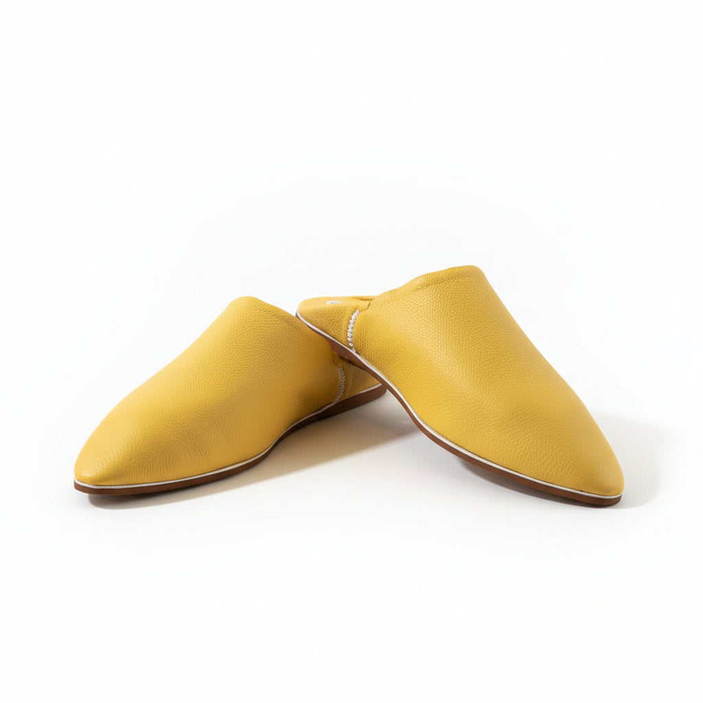 Auraline — Leather Babouches