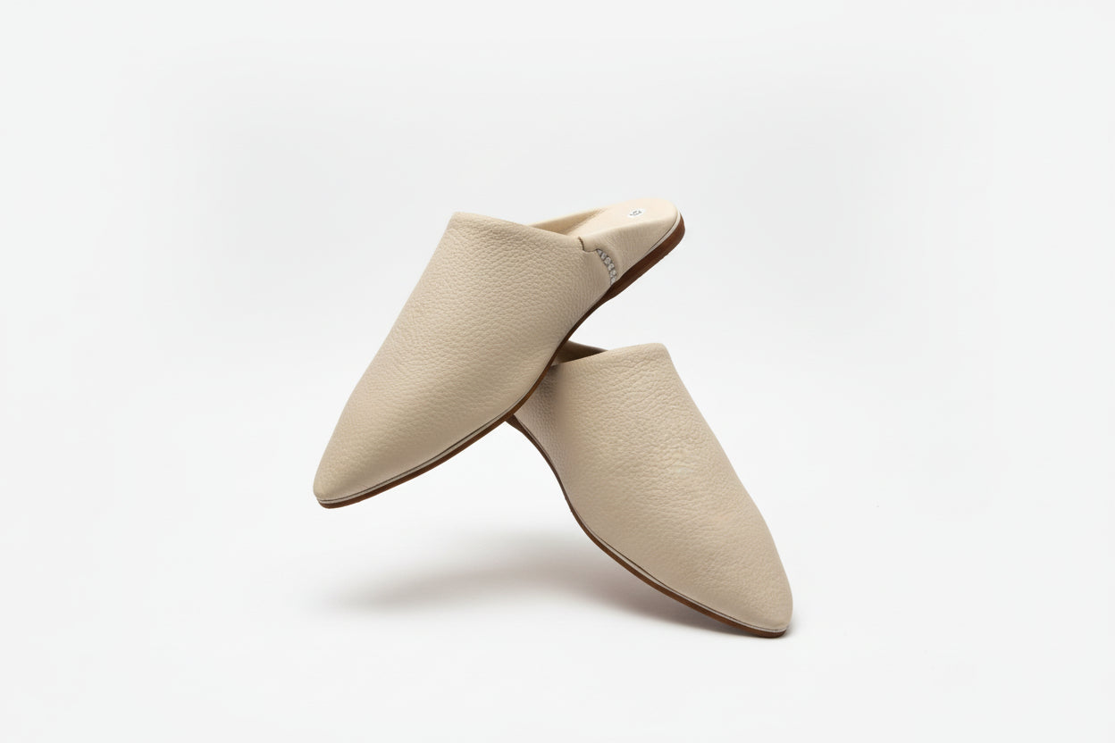 Auraline — Leather Babouches