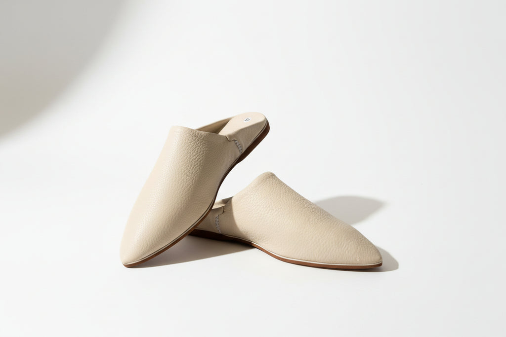 Auraline — Leather Babouches