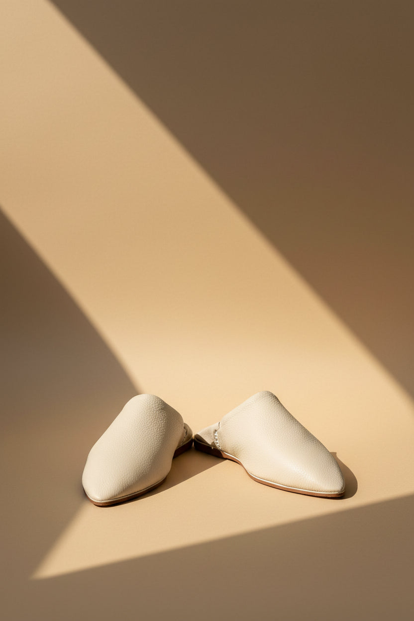Auraline — Leather Babouches