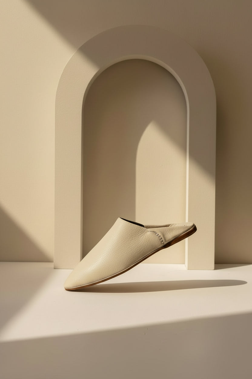 Auraline — Leather Babouches