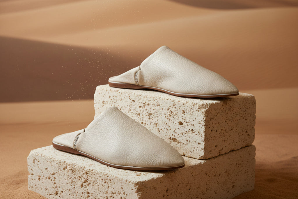 Auraline — Leather Babouches