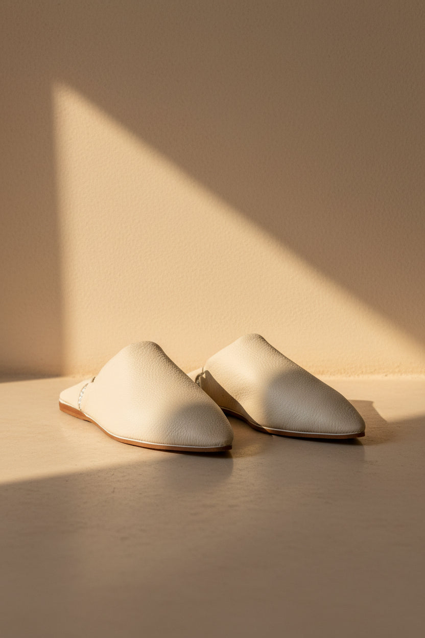 Auraline — Leather Babouches