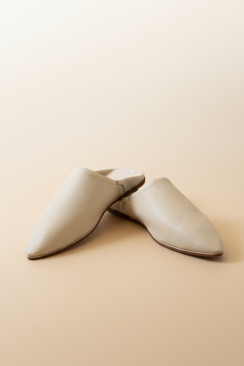 Auraline — Leather Babouches