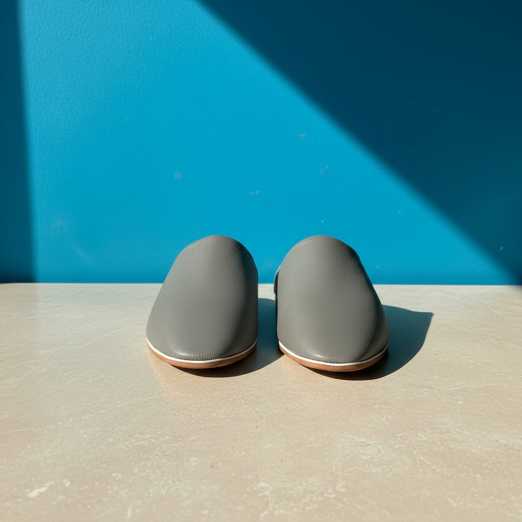 Auraline — Leather Babouches