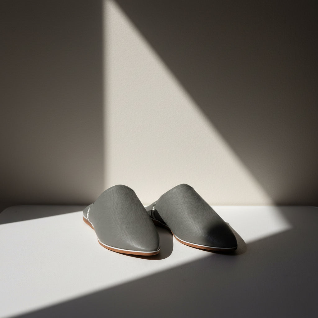 Auraline — Leather Babouches