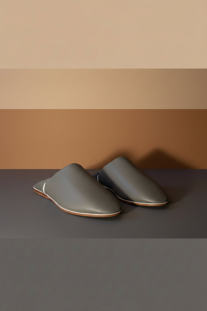 Auraline — Leather Babouches