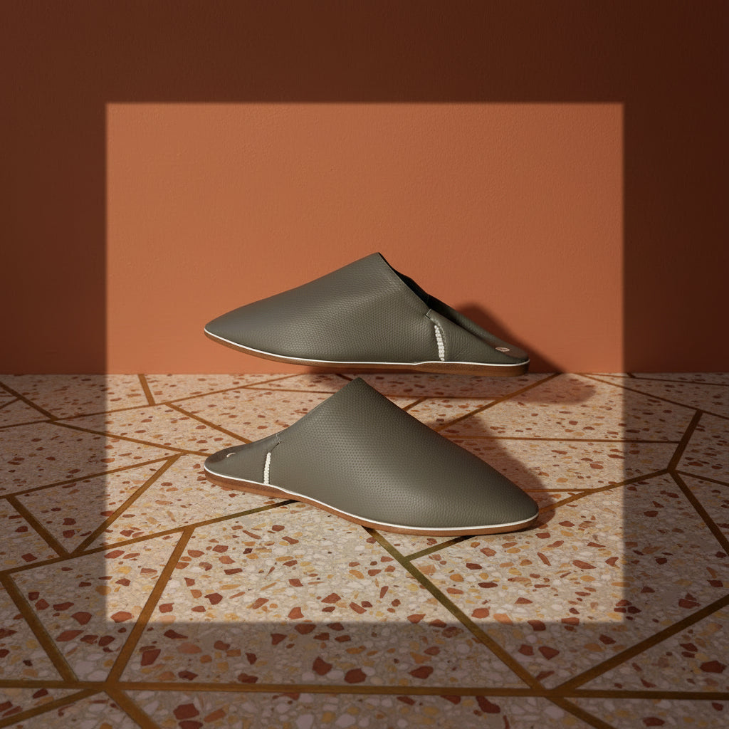 Auraline — Leather Babouches