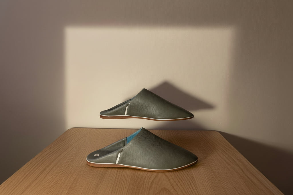 Auraline — Leather Babouches